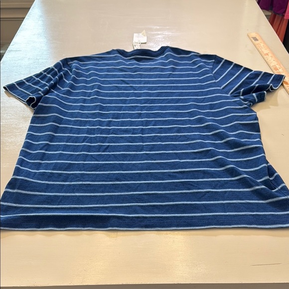 Madewell Indigo-Dyed Slub Tee Size Large - Picture 10 of 10